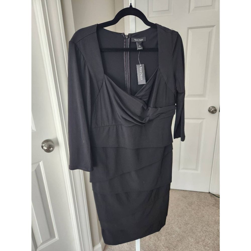 White House Black Market Figure Flattering Dress